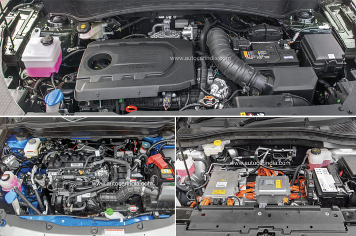 EV vs Hybrid vs Diesel comparison: Which midsize SUV is best?